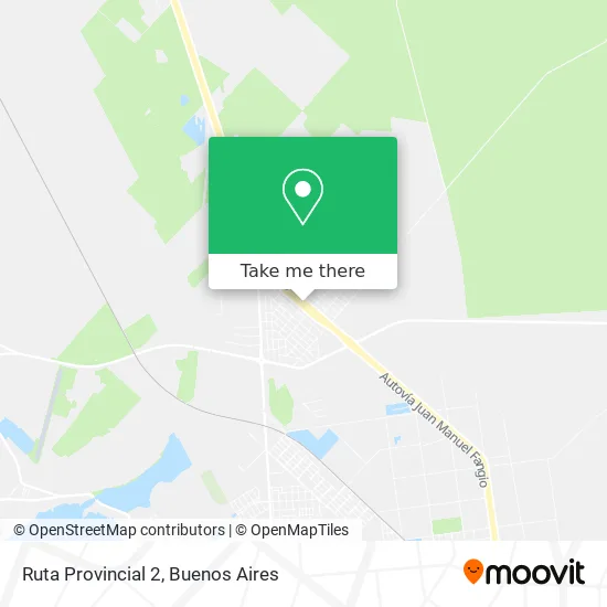 Ruta Provincial 2 map