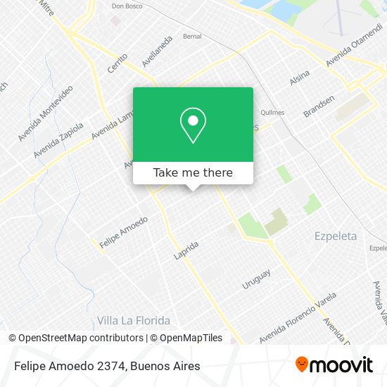Felipe Amoedo 2374 map
