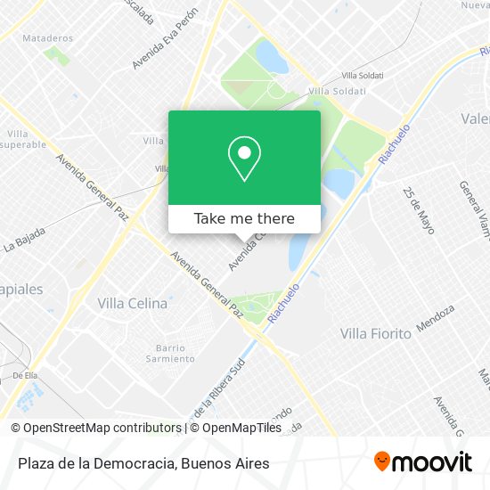 Plaza de la Democracia map
