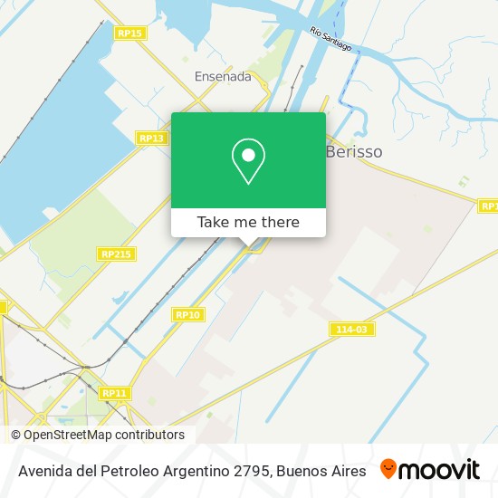Avenida del Petroleo Argentino 2795 map