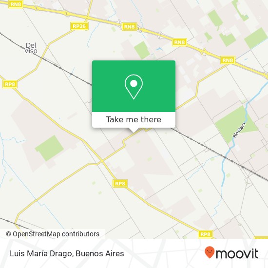 Luis María Drago map