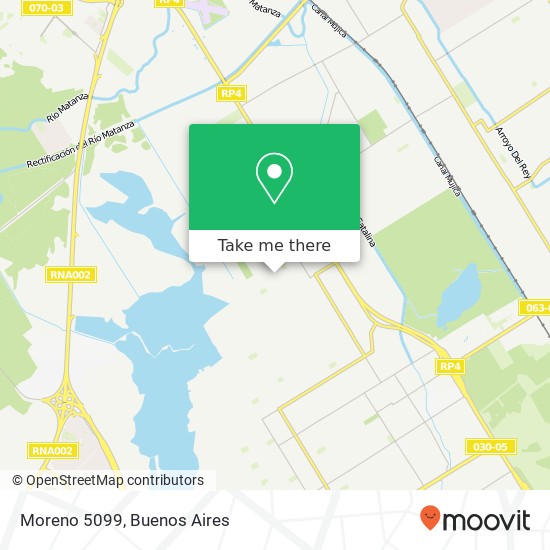 Moreno 5099 map