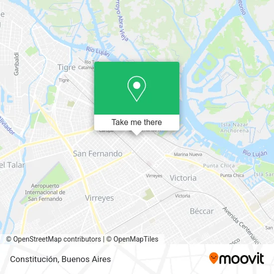 Mapa de Constitución