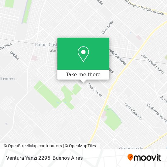 Ventura Yanzi 2295 map