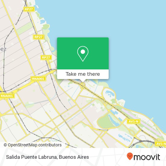 Salida Puente Labruna map