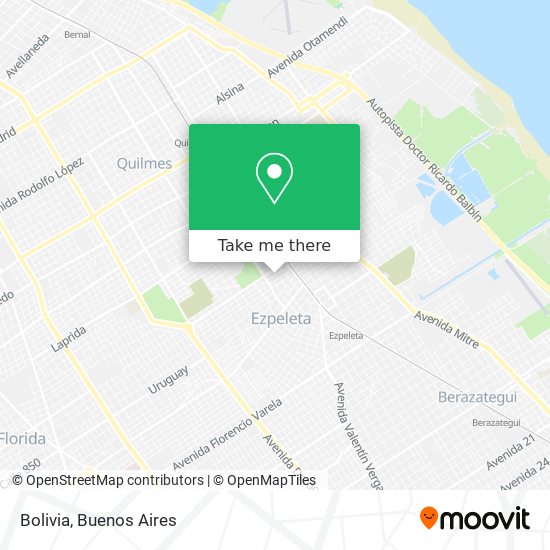 Mapa de Bolivia