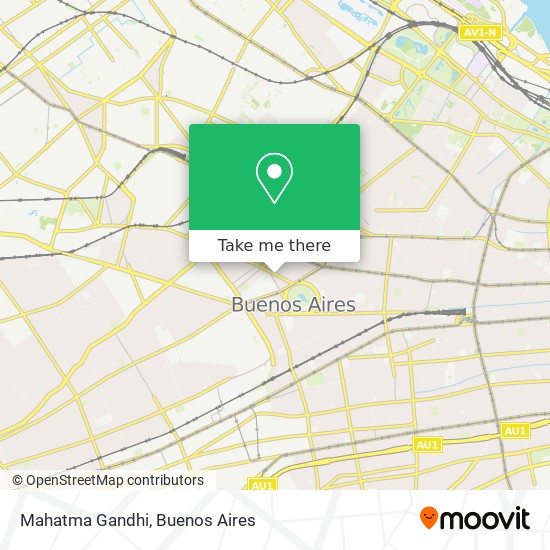 Mahatma Gandhi map