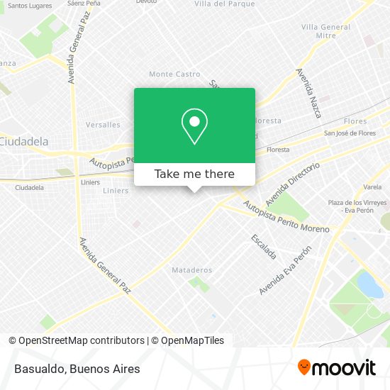Mapa de Basualdo