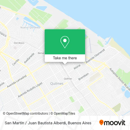 Mapa de San Martín / Juan Bautista Alberdi