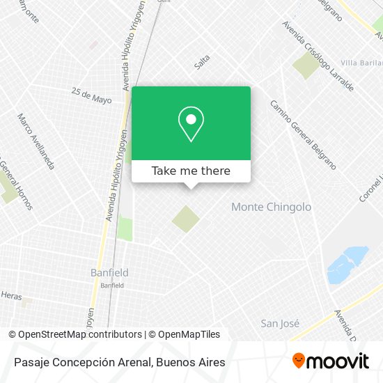 Pasaje Concepción Arenal map