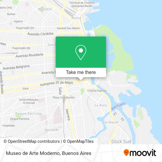 Museo de Arte Moderno map