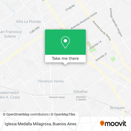 Iglesia Medalla Milagrosa map