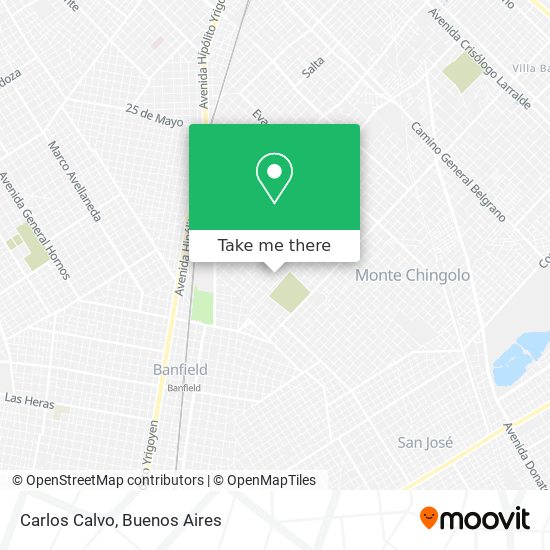 Mapa de Carlos Calvo