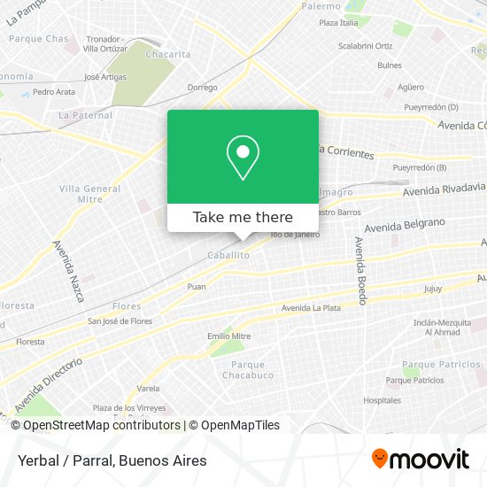 Mapa de Yerbal / Parral