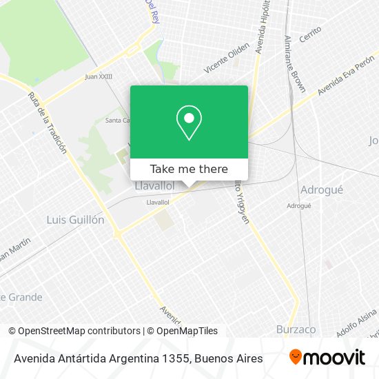 Avenida Antártida Argentina 1355 map