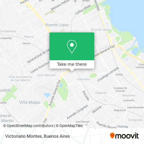 Victoriano Montes map