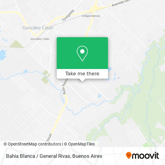 Bahía Blanca / General Rivas map