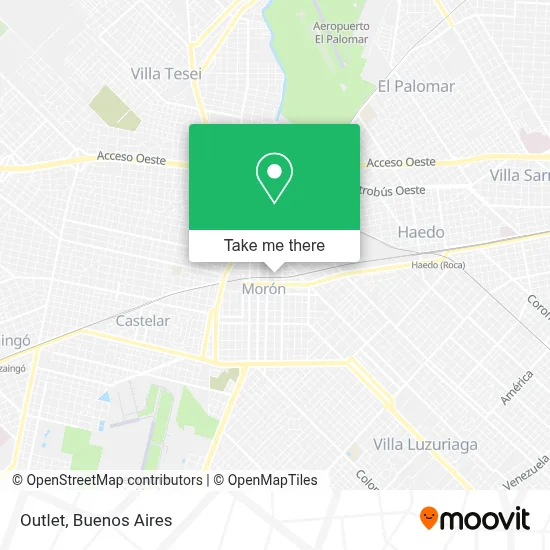 Outlet map