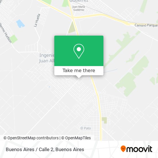 Mapa de Buenos Aires / Calle 2