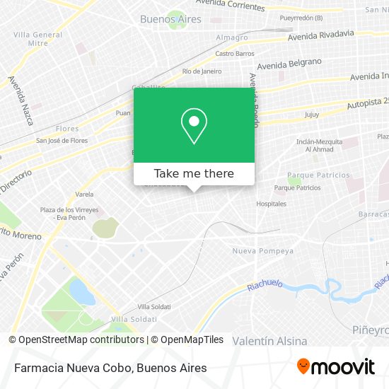Farmacia Nueva Cobo map