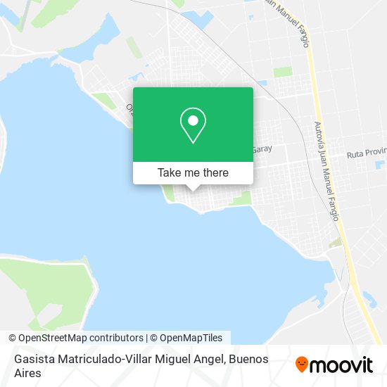 Gasista Matriculado-Villar Miguel Angel map