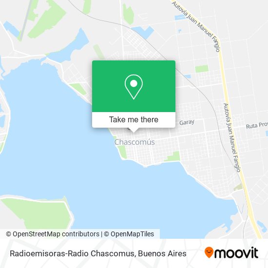 Radioemisoras-Radio Chascomus map