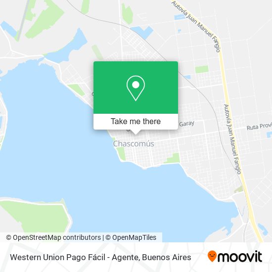 Western Union Pago Fácil - Agente map