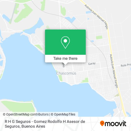 R H G Seguros - Gomez Rodolfo H Asesor de Seguros map