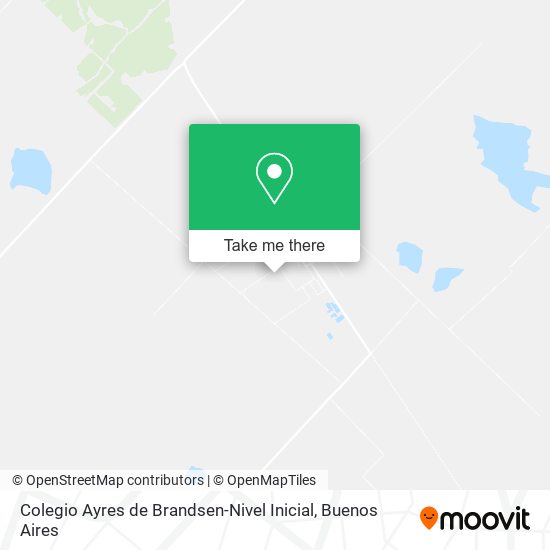 Colegio Ayres de Brandsen-Nivel Inicial map