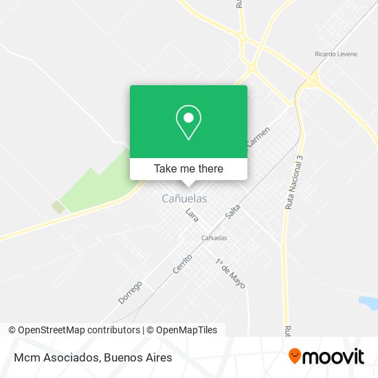 Mcm Asociados map