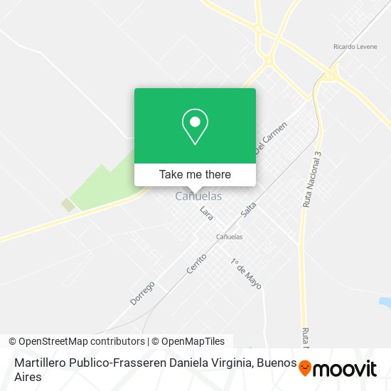Martillero Publico-Frasseren Daniela Virginia map