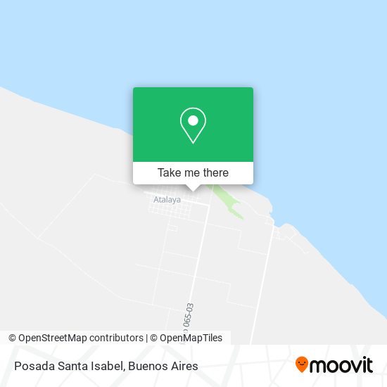 Posada Santa Isabel map