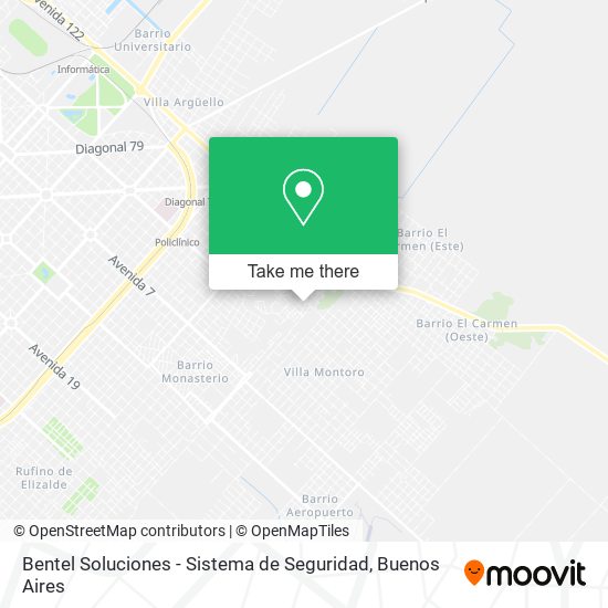 Bentel Soluciones - Sistema de Seguridad map