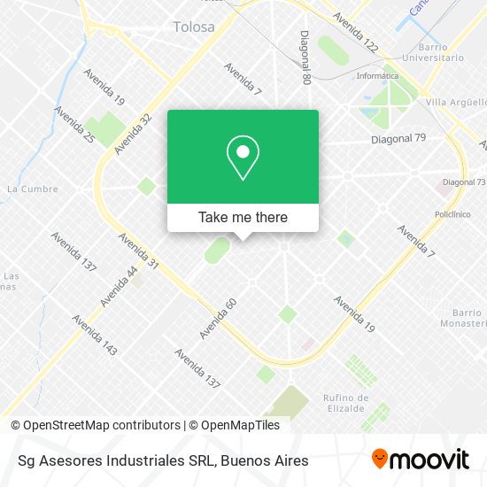 Sg Asesores Industriales SRL map