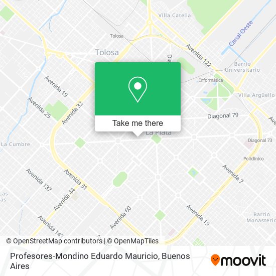 Profesores-Mondino Eduardo Mauricio map