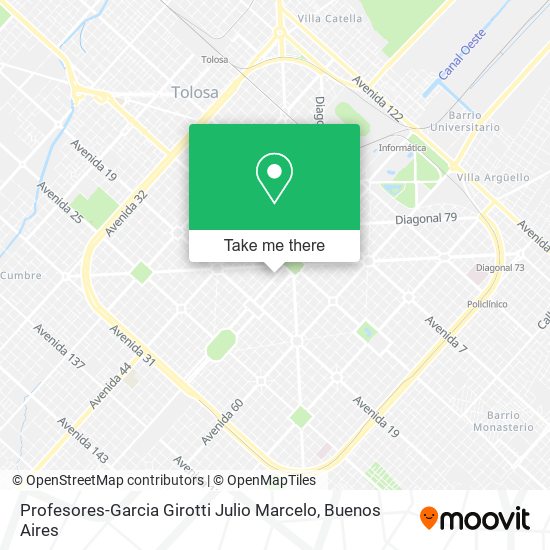 Profesores-Garcia Girotti Julio Marcelo map