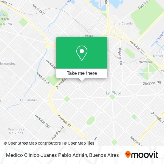 Medico Clinico-Juanes Pablo Adrián map