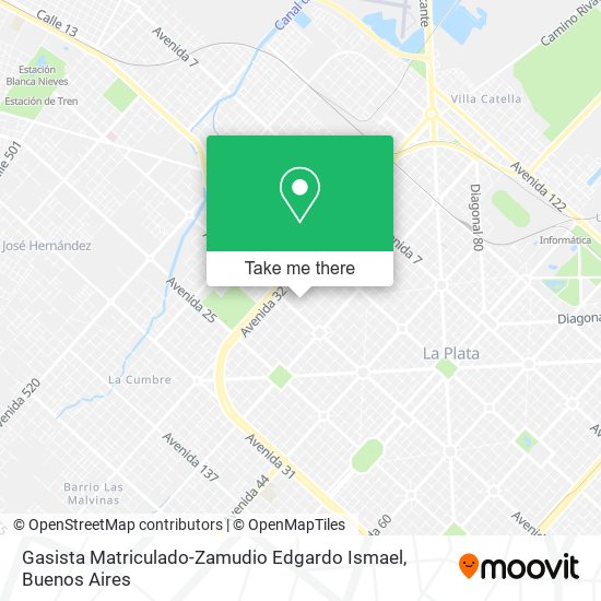 Gasista Matriculado-Zamudio Edgardo Ismael map