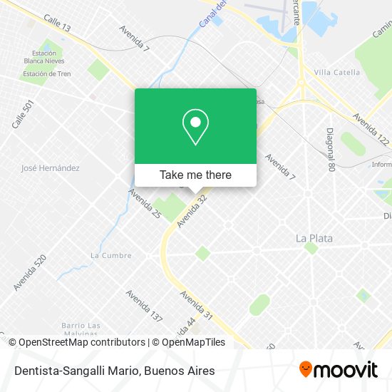 Dentista-Sangalli Mario map