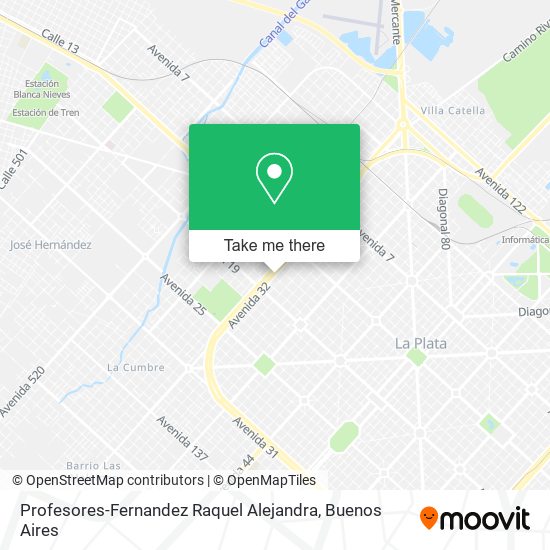 Profesores-Fernandez Raquel Alejandra map