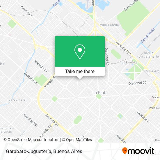 Garabato-Juguetería map