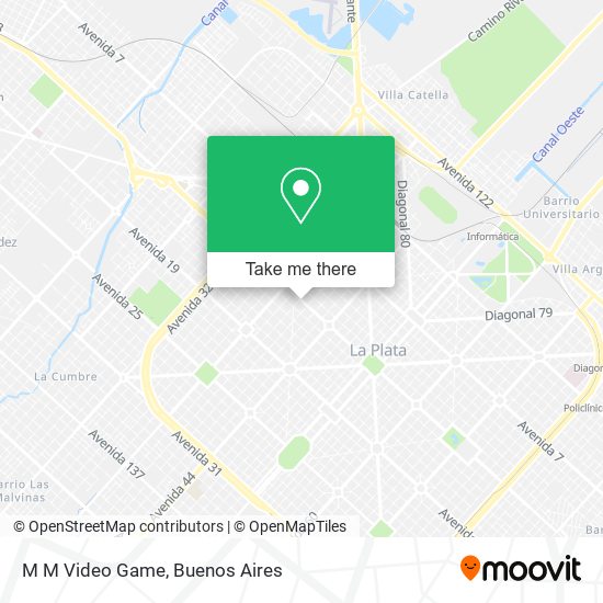 Mapa de M M Video Game