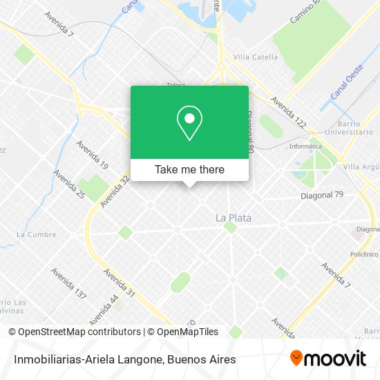 Mapa de Inmobiliarias-Ariela Langone