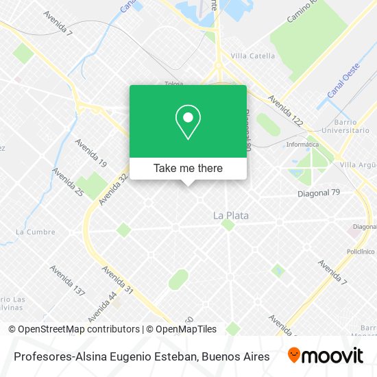 Profesores-Alsina Eugenio Esteban map