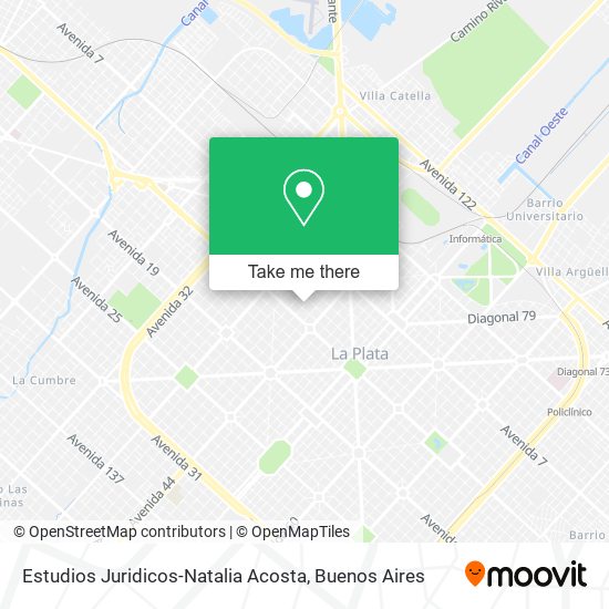 Estudios Juridicos-Natalia Acosta map