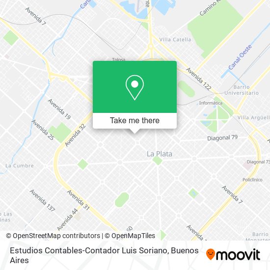 Estudios Contables-Contador Luis Soriano map