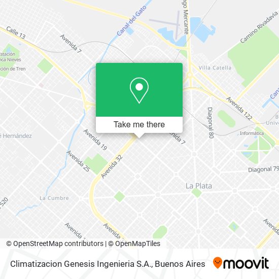 Mapa de Climatizacion Genesis Ingenieria S.A.