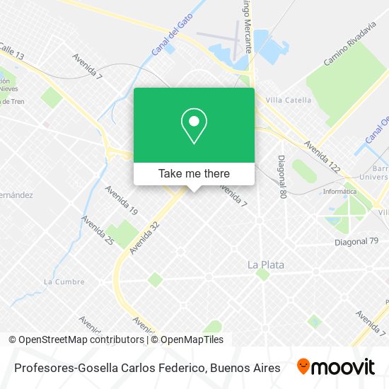 Profesores-Gosella Carlos Federico map