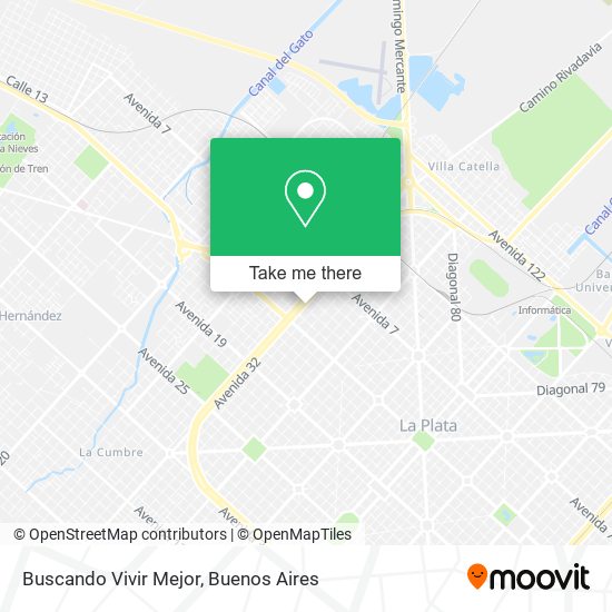 Buscando Vivir Mejor map