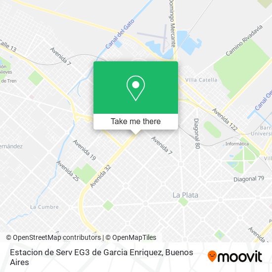 Estacion de Serv EG3 de Garcia Enriquez map